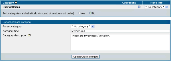 Categories