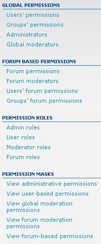 Permissions
