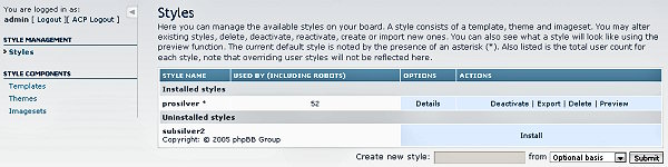 Themes and Appearance